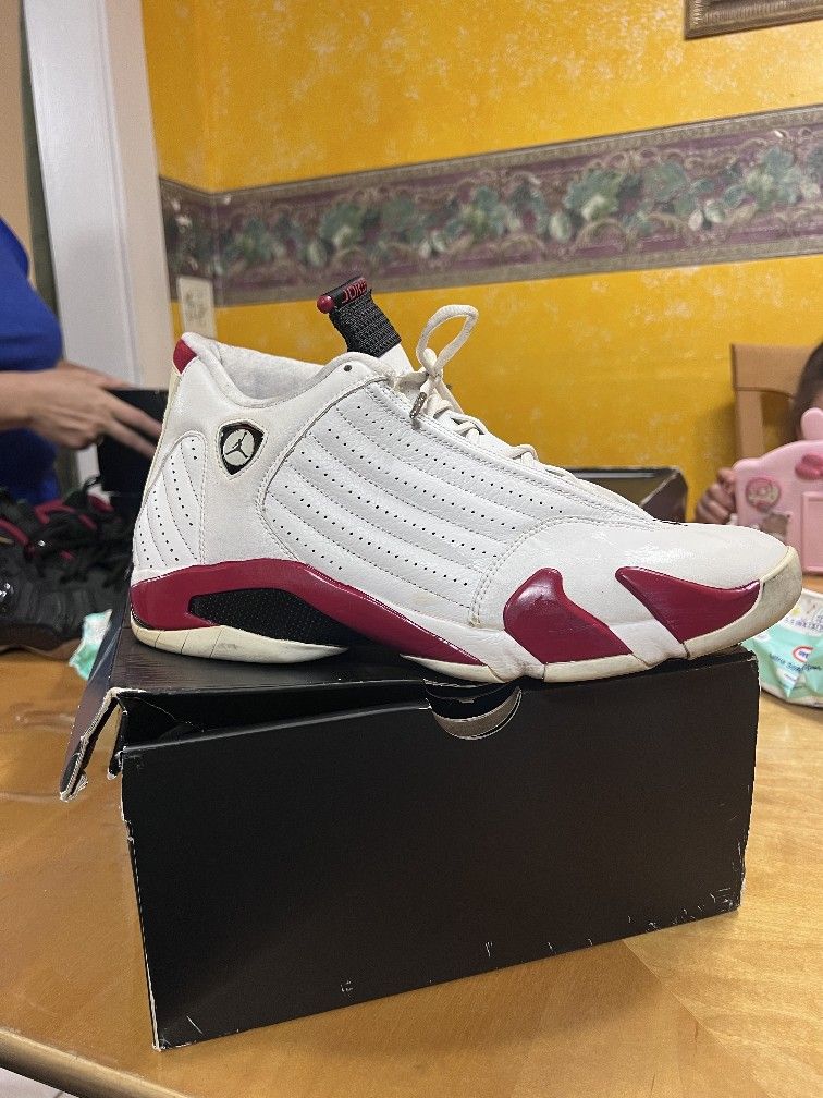 2012 Jordan "Candy Cane" 14s Size 13 In Original Box
