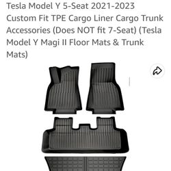 Tesla floor mats