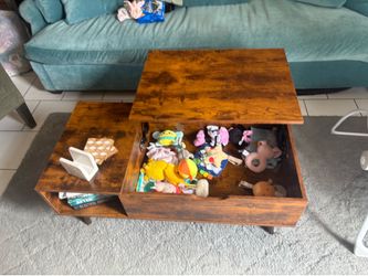 Rustic Lift-Top Coffee Table