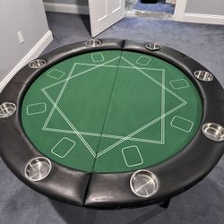 Smaller 8 person poker table