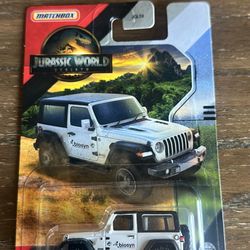 Matchbox Jurassic World Rebirth 18’ Jeep Wrangler 