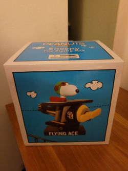 San Diego Padres Flying Snoopy Bobblehead