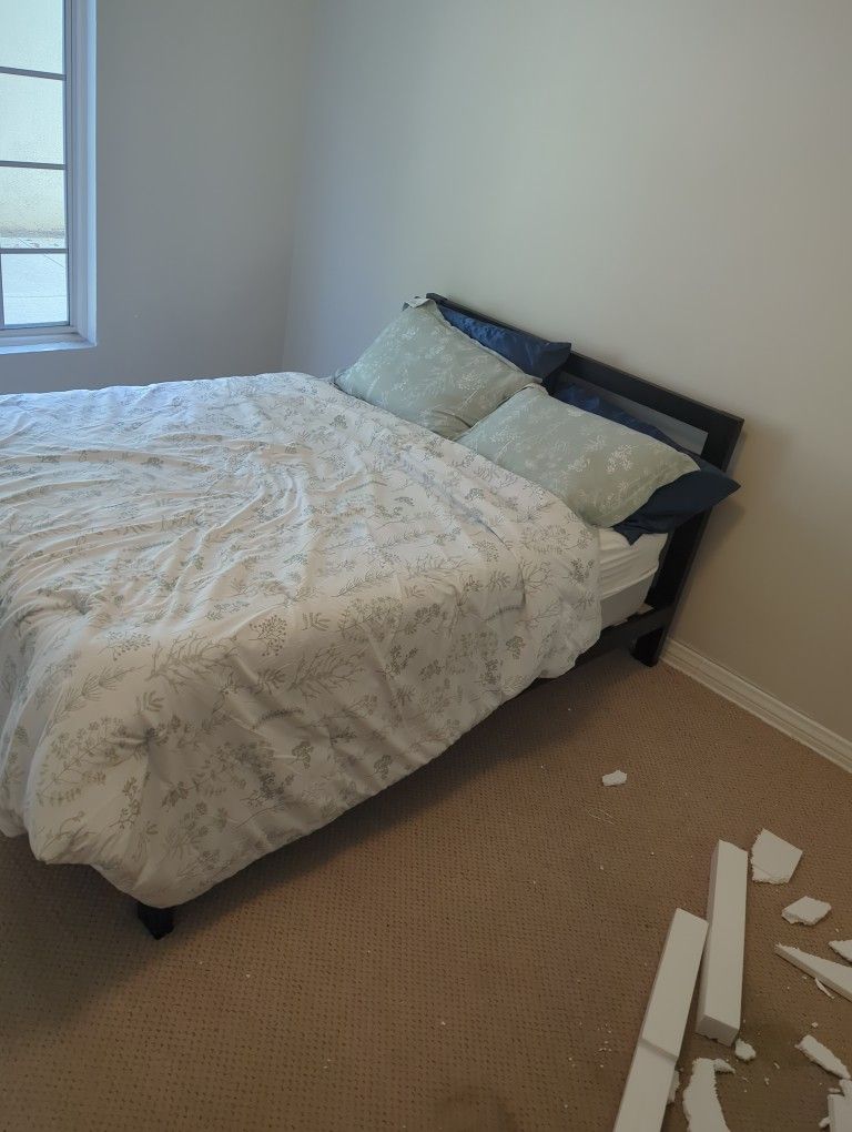 Full size Mattress and Bed Frame