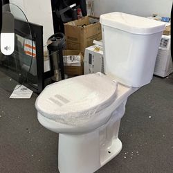 Brand New White 21" Elongated Toilet