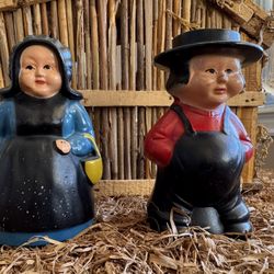 Antique Amish Coin Bank 