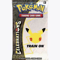Pokémon Celebrations Booster Packs