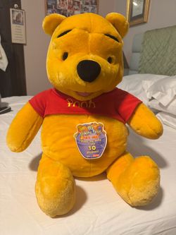 FISHER PRICE MY TALKIN POOH WINNIE THE POOH JUMBO PLUSH