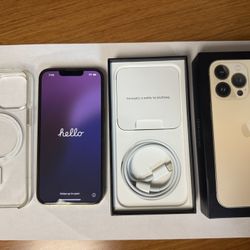 Unlocked Apple iPhone 13 Pro Gold 128GB (Excellent Condition) A2483