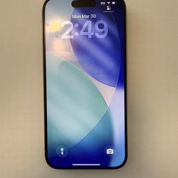 iPhone 15 Pro White Titanium 256gb For Parts 