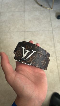 💼 Louis Vuitton Monogram LV Initiales Belt – Brown (With Box & Receipt)