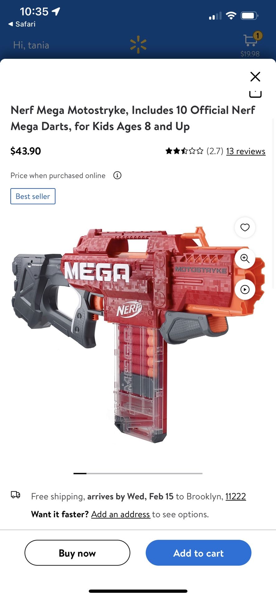 Nerf Mega Sniper for Sale in Trenton, NJ - OfferUp