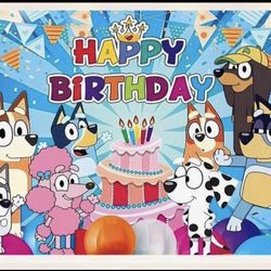 Bluey Birthday Decorations 
