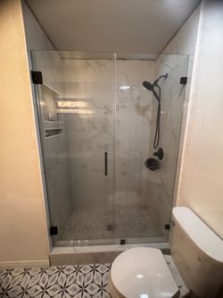 Shower glass