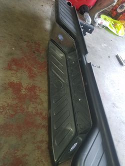 Rear bumper