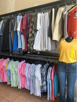 Men and women’s tops starting at $5
