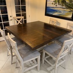 Bayside 9 Piece Counter Height Dining Table