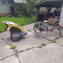  Bike Cart Trailer Rickshaw Was Over $399 New 75% Off