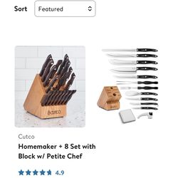 CutCo Knife Set (Brand New!)