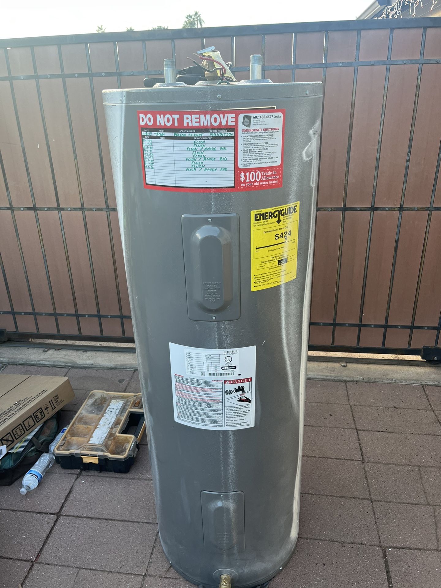 Water Heater Electic 