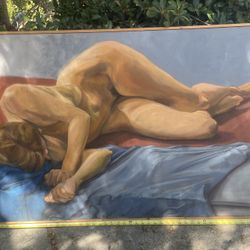 2 Large Paintings/Canvases