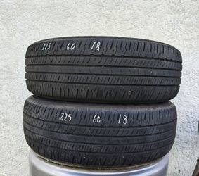 2 225/60/18 Tires