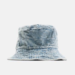 Denim bucket hat