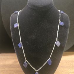 Genuine Lapis Lazuli Necklace 