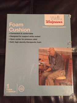 Walgreens brand Foam Cushion