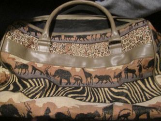 African Print Carry All Bag