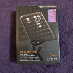 Western Digital black ssd P10 Game Drive 5 TB