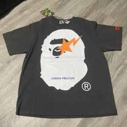 ( Send Your Best Offer) Bape X Preston Tee