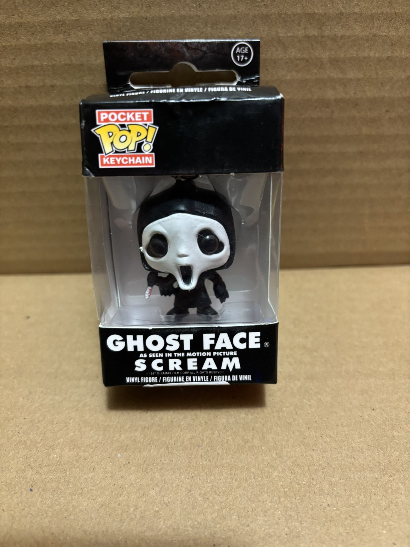 Ghost face Funko Pop Keychain