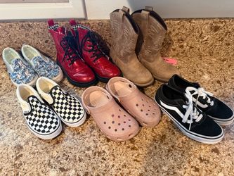 Girls Shoe Lot Sz 13 to Sz 1