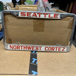 Northwest Cortex  License Plate Frame
