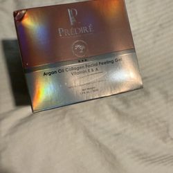NEW Prédiré Paris 1.7oz Argan Oil Collagen Facial Peeling Gel Vitamin A & E 
