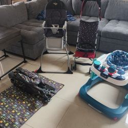 Highchair, Baby Walker, Pack n Play, Umbrella Stroller
