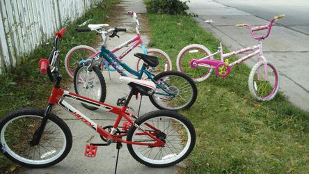 Kids huffy bikes and 3 other brands for that low