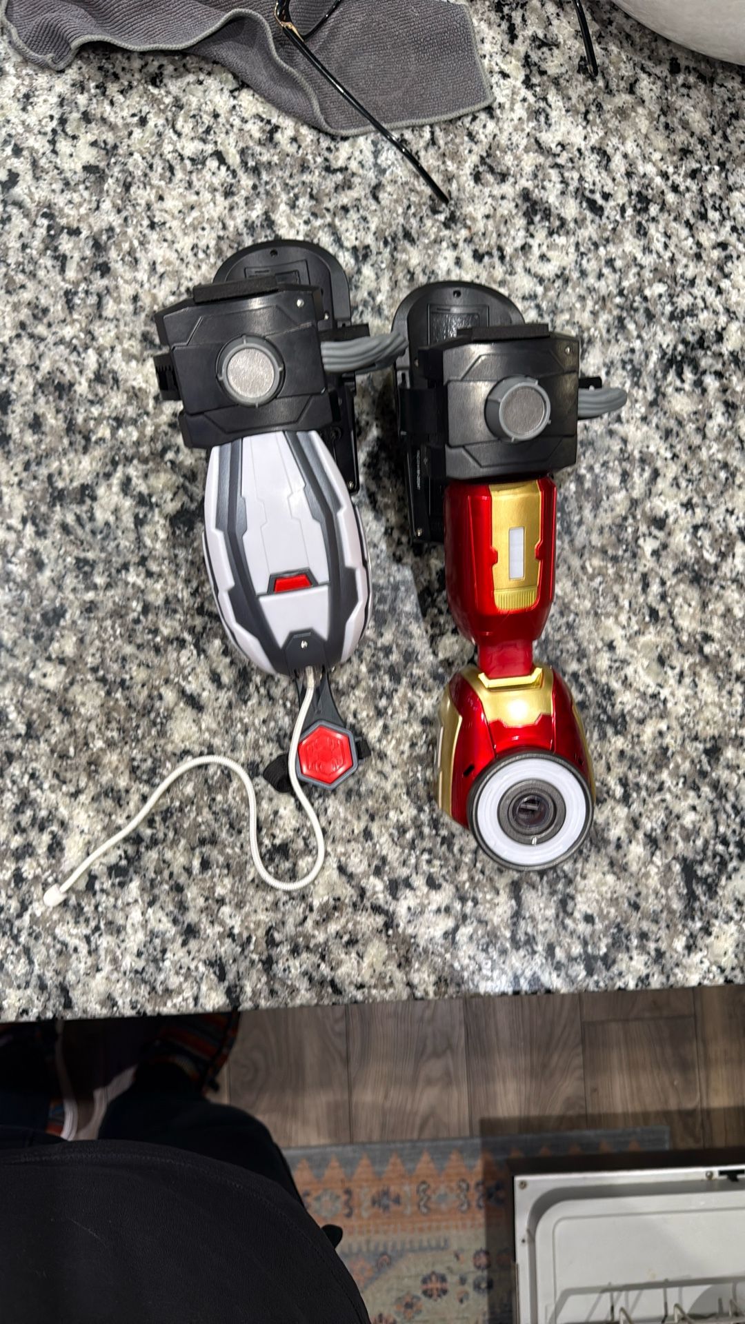 Two Spider Man Ride Web slingers