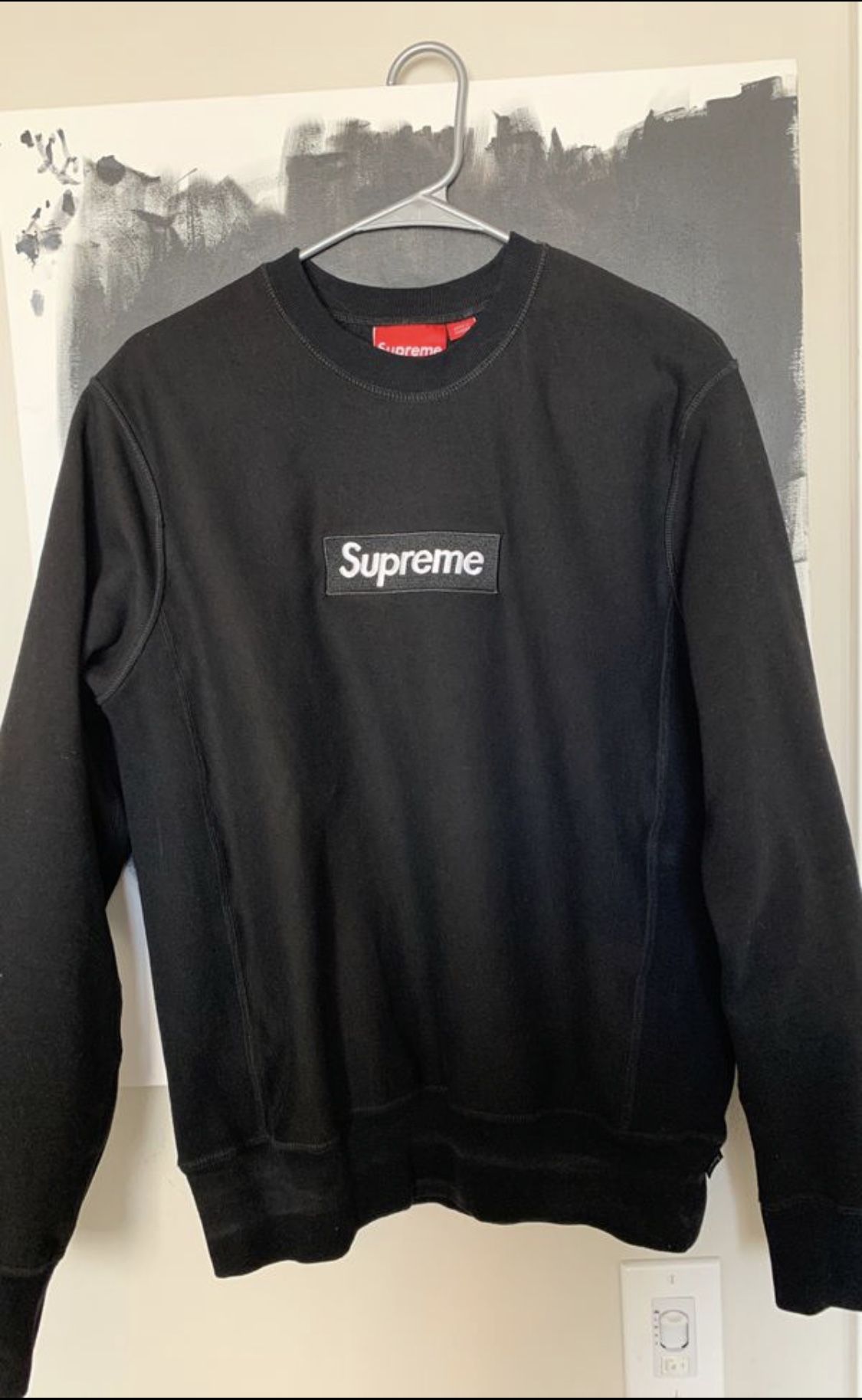 Supreme box logo crewneck size M