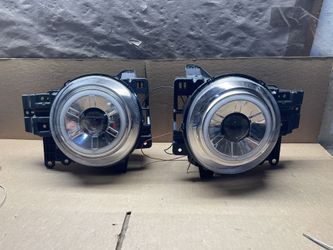 OH213 Fit 07-14 Toyota FJ Crusier Chrome Headlight Pair 