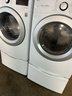 Front load washer and dryer
