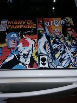 Marvel comic Marvel Fanfare in Marvel comic elfquest