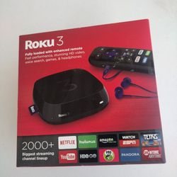 Roku 3  In The Box Complete 