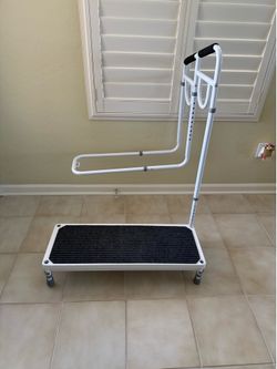 Bed Step With Rail for High Beds Like NEW!!