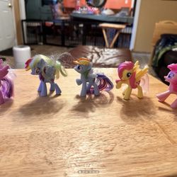 Lot Of Five My Little Pony Figures 7/22-2