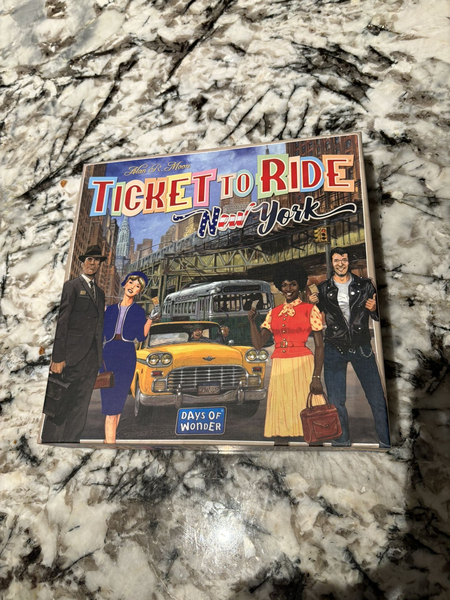 Ticket To Ride New York Board Game