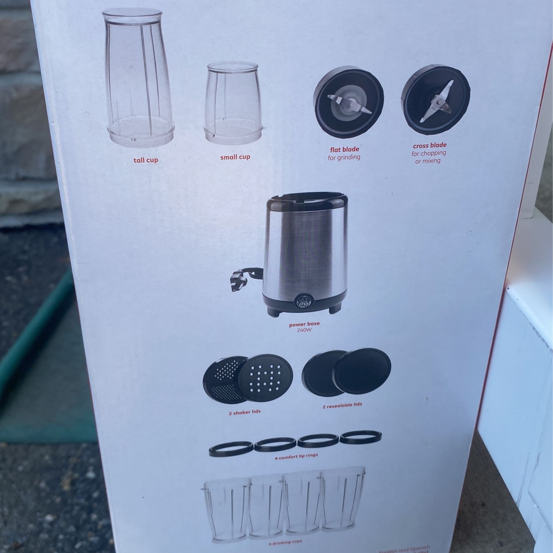 Ge single best sale serve blender