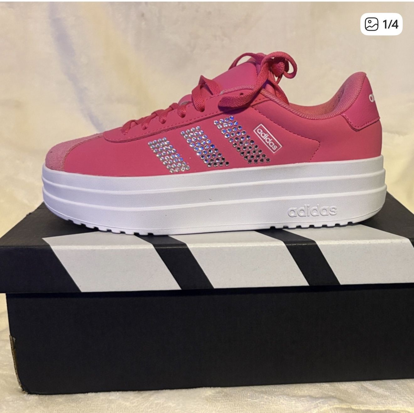 NEW Adidas Hot Pink Sneakers 