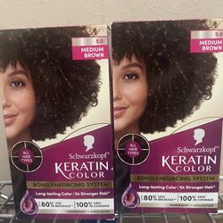 Schwarzkopf Hair Color $12 Both