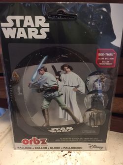 Star Wars orbz Mylar Balloon